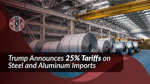 Hvor stor indflydelse vil den 25% told på mit lands aluminiumseksport?
