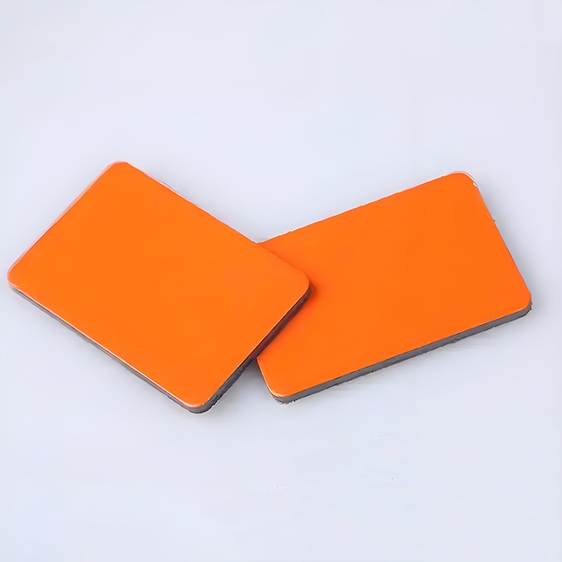 Orange aluminiumskompositpanel